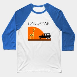 On Safari - Defender Baseball T-Shirt